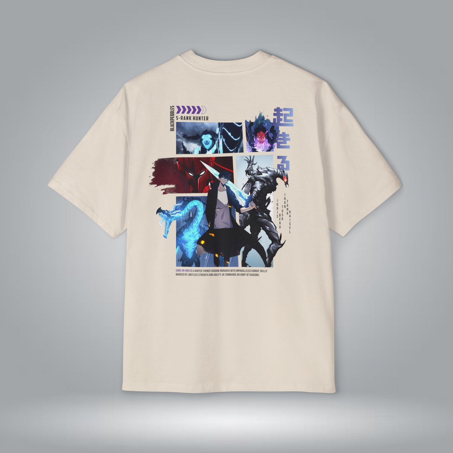 Solo Leveling Tee - Jinwoo Shadows